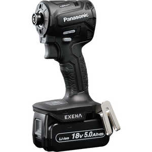 パナソニック Panasonic EXENA 充電インパクトドライバー 18V5.0Ah電池セット 黒 EZ1PD1J18D-B パナソニック Panasonic EXENA 充電インパクトドライバー 18V5.0Ah電池セット 黒 EZ1PD1J18D-B