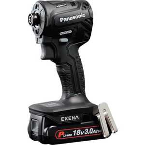 パナソニック Panasonic EXENA 充電インパクトドライバー 18V3.0Ah電池セット 黒 EZ1PD1N18D-B パナソニック Panasonic EXENA 充電インパクトドライバー 18V3.0Ah電池セット 黒 EZ1PD1N18D-B