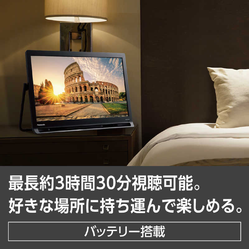 パナソニック　Panasonic パナソニック　Panasonic 19V型 ポータブル 液晶テレビ プライベート･ビエラ UN-19FB10H UN-19FB10H