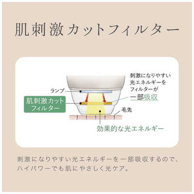 パナソニック Panasonic 光エステ ゴールド [フラッシュ式 /AC100V ...