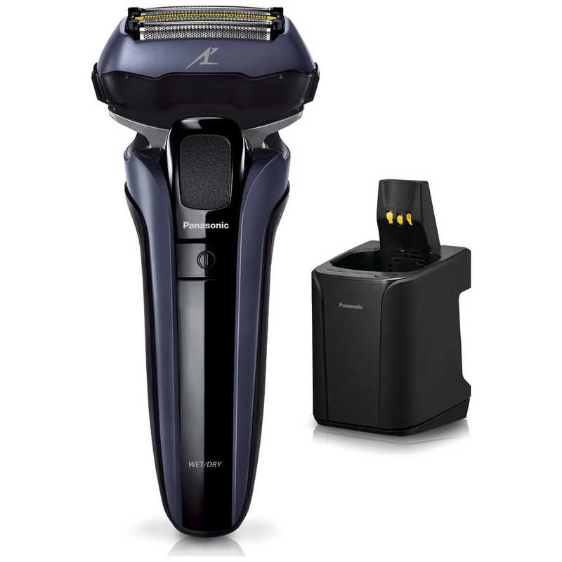 パナソニック　Panasonic パナソニック　Panasonic 【アウトレット】ﾘﾆｱｼｪｰﾊﾞｰﾗﾑﾀﾞｯｼｭPRO(5枚刃)　A【アウトレット】 ES-LV7V-A 青 ES-LV7V-A 青
