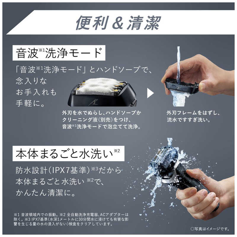 パナソニック　Panasonic パナソニック　Panasonic 【アウトレット】ﾘﾆｱｼｪｰﾊﾞｰﾗﾑﾀﾞｯｼｭPRO(5枚刃)　S【アウトレット】 ES-LV7H-S シルバー ES-LV7H-S シルバー