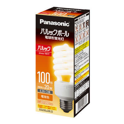 パナソニック Panasonic パルックボール D形 E26口金 電球100形タイプ