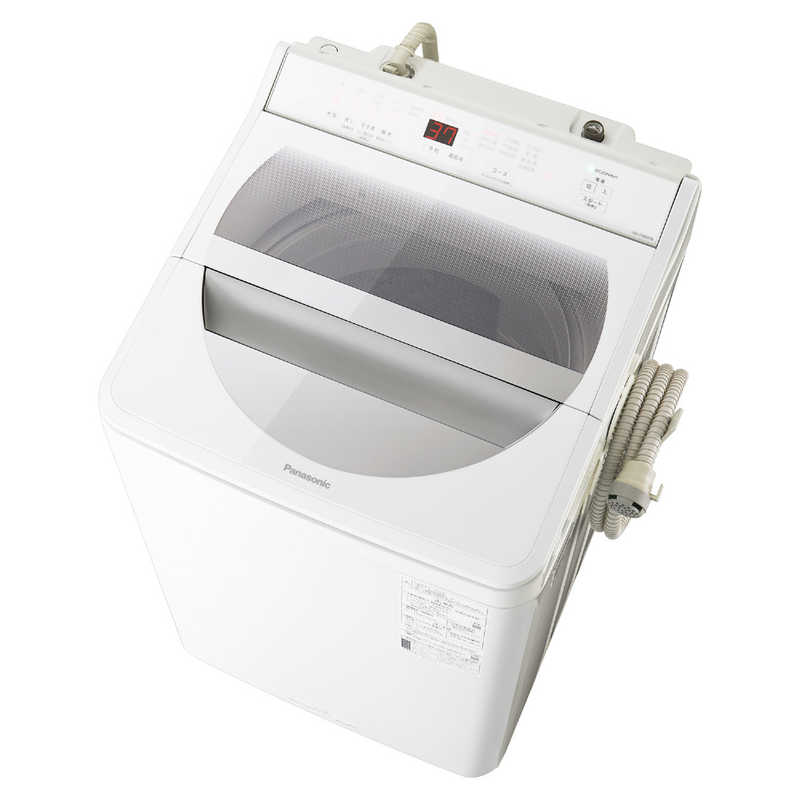 パナソニック　Panasonic パナソニック　Panasonic 全自動洗濯機 洗濯8.0kg 泡洗浄 NA-FA80H8-W ホワイト NA-FA80H8-W ホワイト