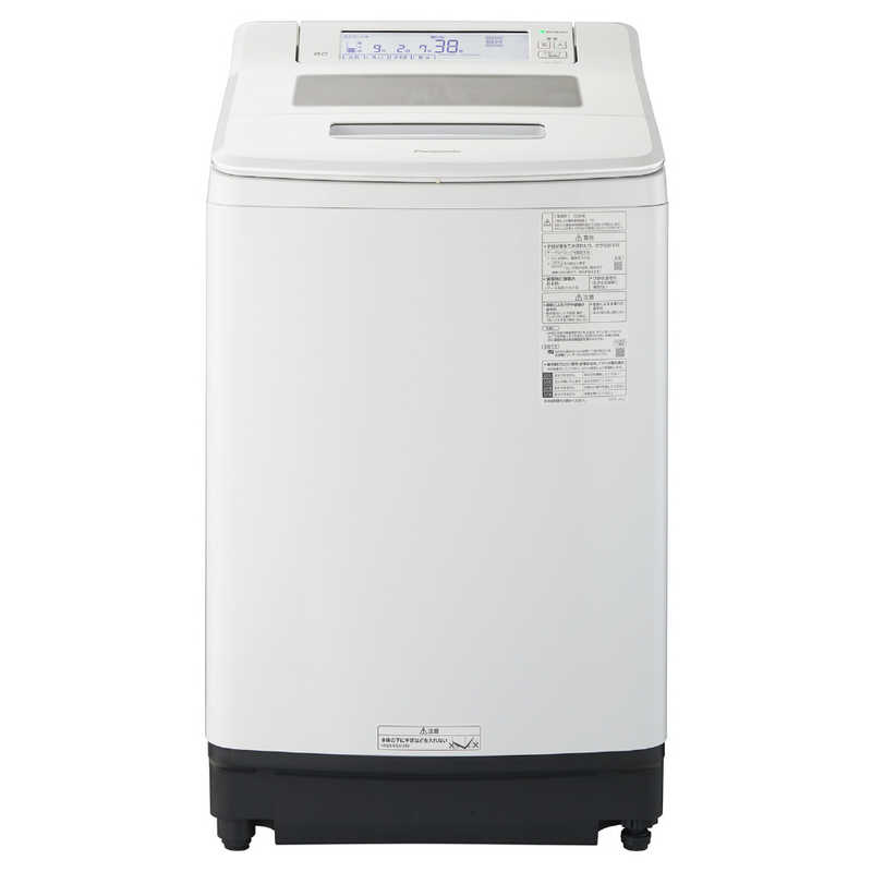 パナソニック　Panasonic パナソニック　Panasonic 全自動洗濯機 Jconcept(Jコンセプト) 洗濯8.0kg 泡洗浄 NA-JFA807-W クリスタルホワイト NA-JFA807-W クリスタルホワイト