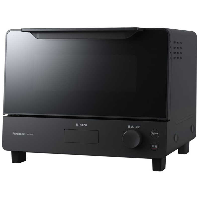 パナソニック　Panasonic パナソニック　Panasonic オーブントースター Bistro(ビストロ) 1300W/食パン２枚 ブラック NT-D700-K NT-D700-K