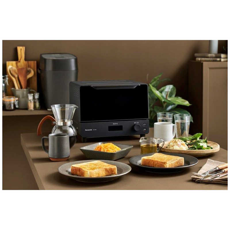 パナソニック　Panasonic パナソニック　Panasonic オーブントースター Bistro(ビストロ) 1300W/食パン２枚 ブラック NT-D700-K NT-D700-K