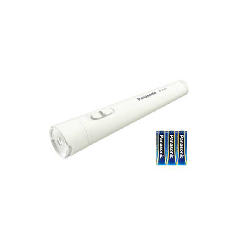 パナソニック　Panasonic パナソニック　Panasonic LED懐中電灯 乾電池エボルタNEO付き BF-BG01N-W ホワイト BF-BG01N-W ホワイト