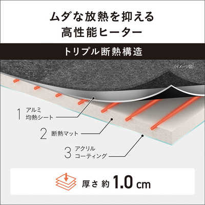 パナソニック Panasonic ホットカーペット HAシリーズ ベージュ [2畳