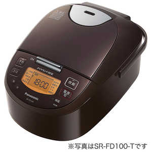 パナソニック　Panasonic 炊飯器 1升 ブラウン IH SR-FD180-T