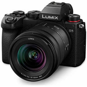 パナソニック　Panasonic ミラーレス一眼カメラ LUMIX DC-S5K 標準ズームレンズキット ブラック