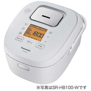パナソニック　Panasonic 炊飯器 1升 ホワイト IH SR-HB180-W