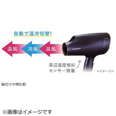 パナソニック Panasonic ナノケア ヘアードライヤー 高浸透 [国内専用 ...