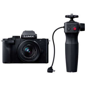 パナソニック Panasonic 【アウトレット】VLOGミラーレス一眼カメラ Vキット トライポッドグリップ付 ブラック LUMIX DC-G100V 標準ズームレンズ + トライポッ パナソニック Panasonic 【アウトレット】VLOGミラーレス一眼カメラ Vキット トライポッドグリップ付 ブラック LUMIX DC-G100V 標準ズームレンズ + トライポッ