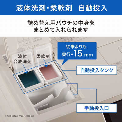 パナソニック Panasonic ドラム式洗濯乾燥機 (左開き) VXシリーズ 洗濯