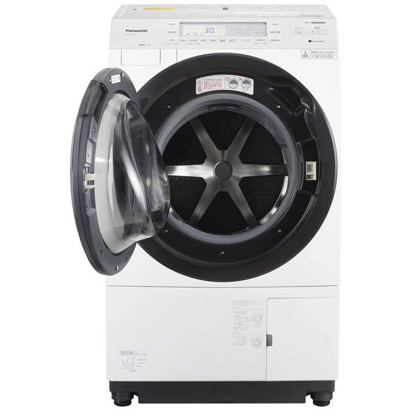 パナソニック　Panasonic パナソニック　Panasonic ドラム式洗濯乾燥機 VXシリーズ 洗濯10.0kg 乾燥6.0kg ヒートポンプ乾燥 (左開き) NA-VX700BL-W クリスタルホワイト NA-VX700BL-W クリスタルホワイト