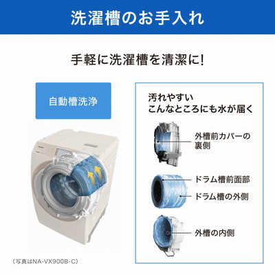 Panasonic NA-VX700BL ドラム式洗濯機 ヒートポンプ 分解洗浄