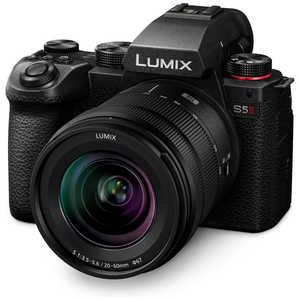 パナソニック Panasonic ミラーレス一眼カメラ LUMIX S5II 標準ズームレンズキット DC-S5M2K ブラック