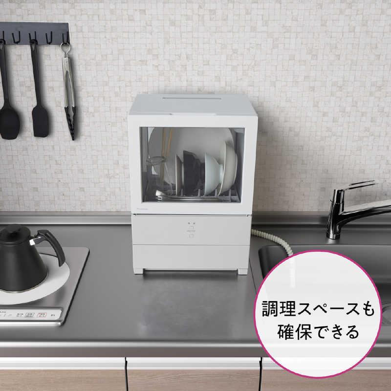 パナソニック　Panasonic パナソニック　Panasonic 食器洗い乾燥機 SOLOTA（ソロタ）ホワイト [1人用] NP-TML1-W NP-TML1-W