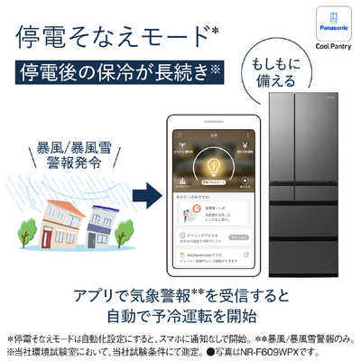 パナソニック Panasonic 冷蔵庫 WPXタイプ 6ドア フレンチドア