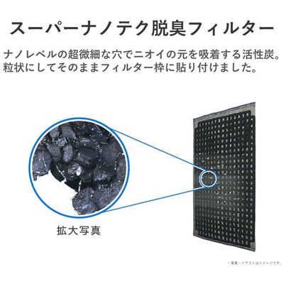 パナソニック Panasonic ナノイー搭載空気清浄機 ホワイト [適用畳数