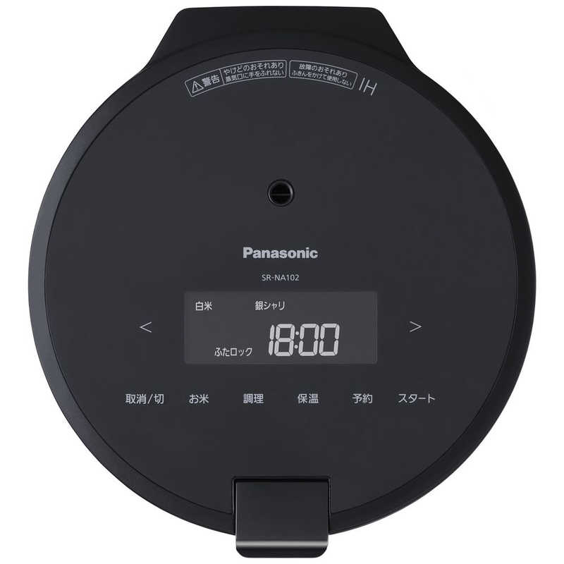 パナソニック　Panasonic パナソニック　Panasonic 炊飯器 5合 圧力IH ブラック SR-NA102-K SR-NA102-K