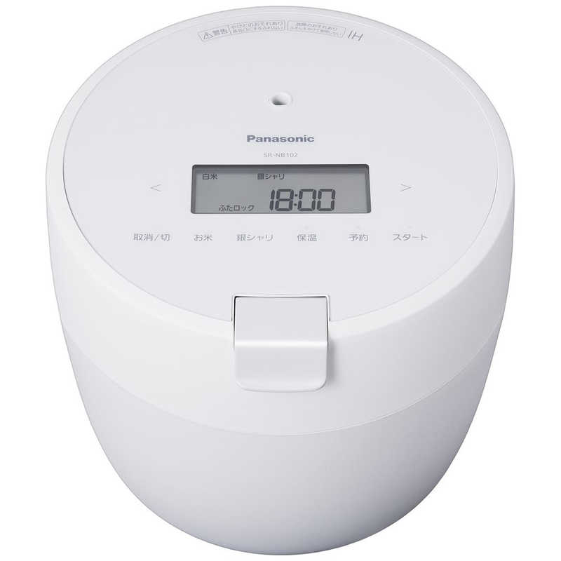 パナソニック　Panasonic パナソニック　Panasonic 炊飯器 5合  圧力IH ホワイト SR-NB102-W SR-NB102-W