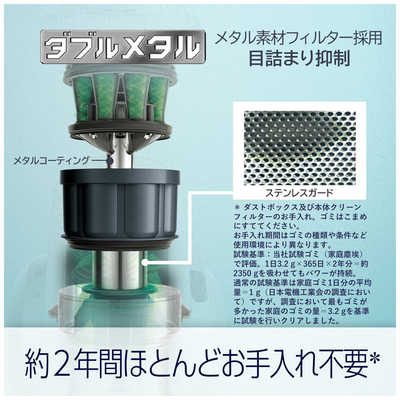 パナソニック Panasonic キャニスター掃除機 サイクロン式 プチ