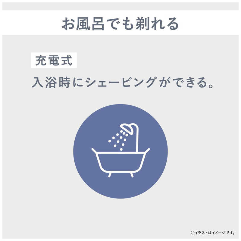 パナソニック　Panasonic パナソニック　Panasonic 電気シェーバー ［3枚刃 /AC100V-240V］ ダークネイビー ES-RT1AU-A ES-RT1AU-A