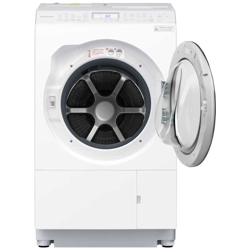 パナソニック　Panasonic パナソニック　Panasonic ドラム式洗濯乾燥機 LXシリーズ 洗濯12.0kg 乾燥6.0kg ヒートポンプ乾燥 (右開き) 温水洗浄 NA-LX127BR-W マットホワイト NA-LX127BR-W マットホワイト
