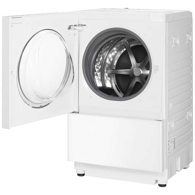 パナソニック　Panasonic パナソニック　Panasonic ドラム式洗濯乾燥機 Cuble キューブル 洗濯7.0kg 乾燥3.5kg ヒーター乾燥(排気タイプ) (左開き) 温水洗浄 NA-VG770L-H シルバーグレー NA-VG770L-H シルバーグレー