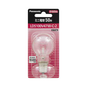 ѥʥ˥å Panasonic ߥŵ ꥢ E17 ŵ ŵ忧 1ġ LDS100V47WC2