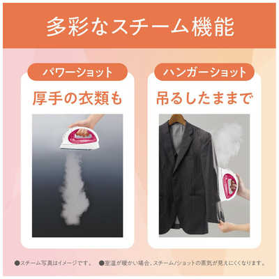 パナソニック Panasonic コードレススチームアイロン CaRuru(カルル