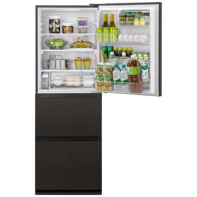 パナソニック Panasonic 冷蔵庫 GCタイプ 3ドア 右開き 335L NR-C344GC