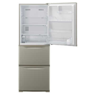 パナソニック　Panasonic 冷蔵庫 Cタイプ 3ドア 右開き 335L NR-C344C-N グレイスゴールド
