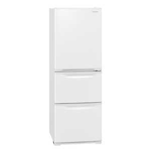 パナソニック Panasonic 冷蔵庫 Cタイプ 3ドア 右開き 335L NR-C344C-W グレイスホワイト