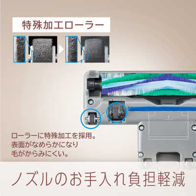 パナソニック MC-PJ22G-C 紙パック式掃除機 ベージュ