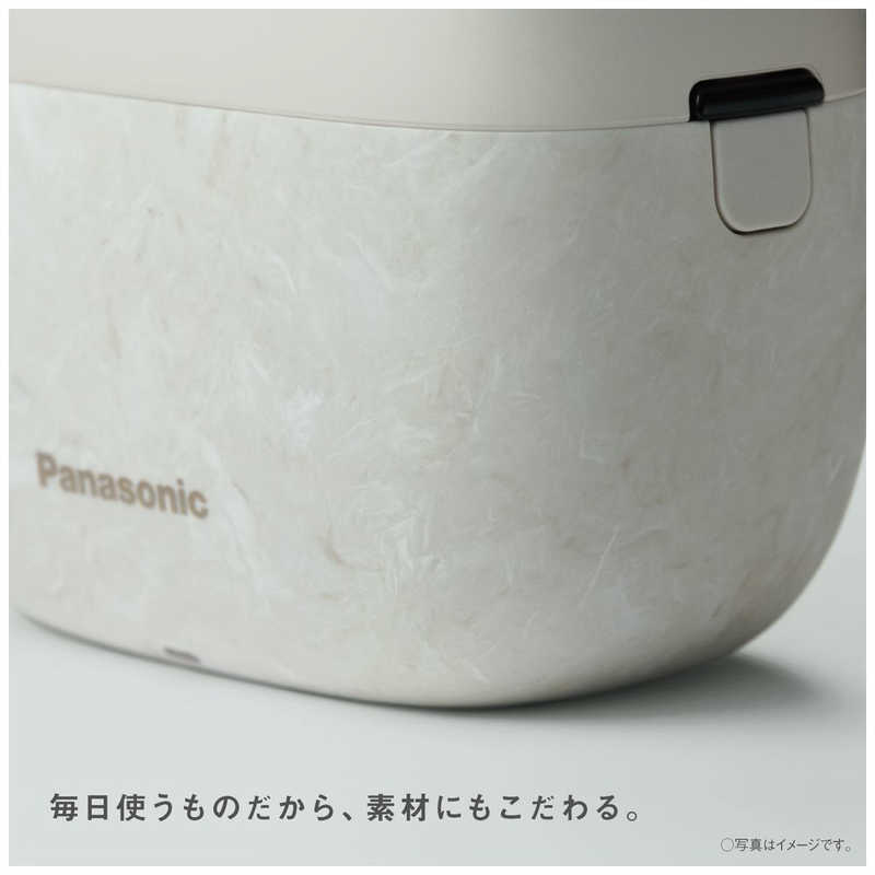 パナソニック　Panasonic パナソニック　Panasonic 電気シェーバー ラムダッシュ パームインシェーバー ［5枚刃 /AC100V-240V］ マーブルホワイト ES-PV6A-W ES-PV6A-W