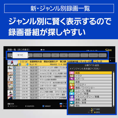 パナソニック Panasonic ブルーレイレコーダー [2TB /3番組同時 パナソニック Panasonic ブルーレイレコーダー [2TB /3番組同時