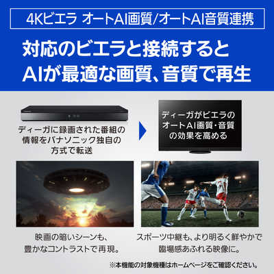 パナソニック Panasonic ブルーレイレコーダー [1TB /3番組同時