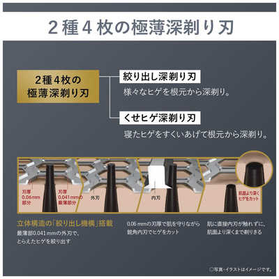 Panasonic ES-CLV7T 深剃り5枚刃 新品未使用❣️ Amazon | パナソニック ラムダッシュ メンズシェーバー 5枚刃 茶
