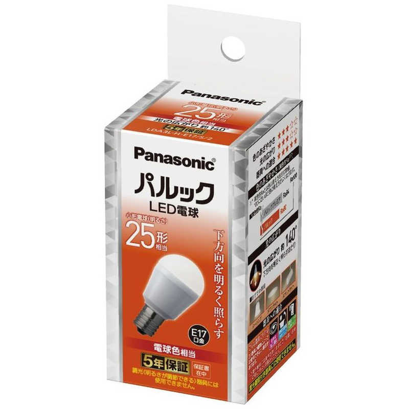パナソニック　Panasonic パナソニック　Panasonic LED電球 LDA3LHE17S2 LDA3LHE17S2