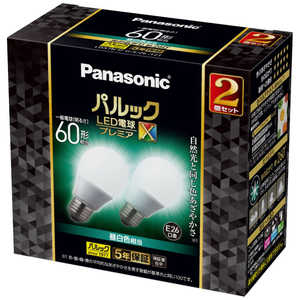 パナソニック　Panasonic LED電球 一般電球タイプ(E26口金) 全方向タイプ ［E26 /一般電球形 /昼白色 /1個 /全方向タイプ］ LDA7NDGSZ6F2T