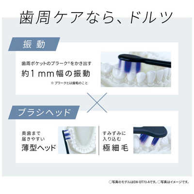 パナソニック Panasonic 電動歯ブラシ Doltz (ドルツ) 白 [振動