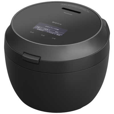 パナソニック Panasonic 炊飯器 1升 Bistro 可変圧力IH ブラック