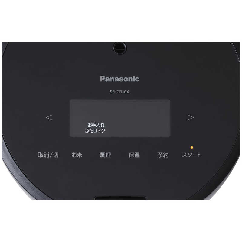 パナソニック　Panasonic パナソニック　Panasonic 炊飯器 5合 圧力IH ブラック K SR-CR10A-K SR-CR10A-K