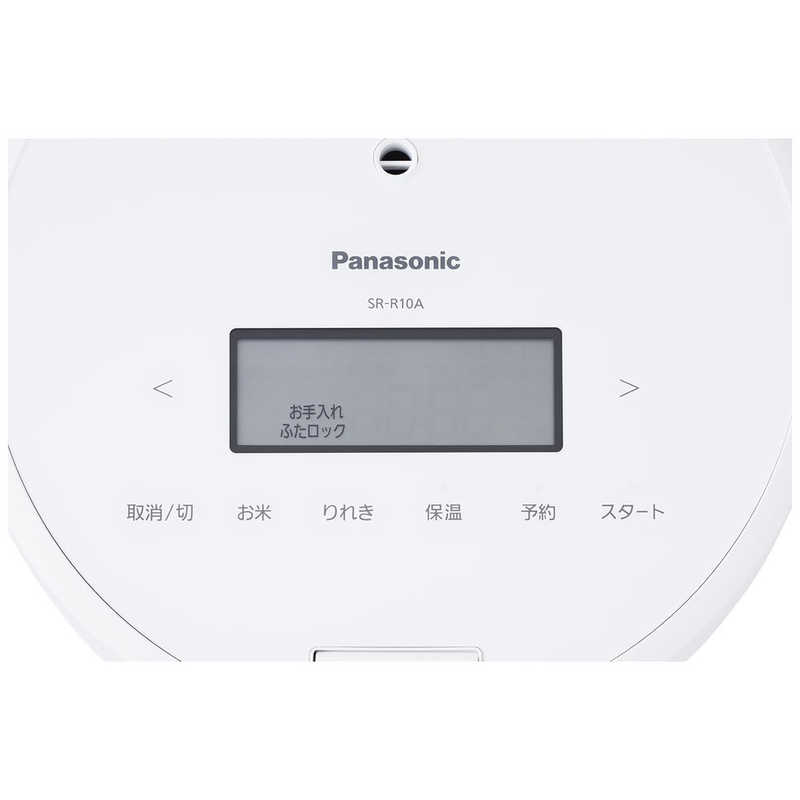 パナソニック　Panasonic パナソニック　Panasonic 炊飯器 5合 圧力IH ホワイト W SR-R10A-W SR-R10A-W