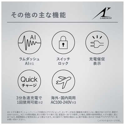 パナソニック Panasonic 【アウトレット】電気シェーバー ラム