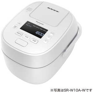 パナソニック　Panasonic 炊飯器 1升 (おどり炊き)可変圧力IH ホワイト W SR-W18A-W