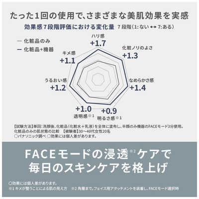 Panasonic EH-SP60-H バイタリフト　ブラシグレージュ美容家電 Panasonic 公式店 パナソニック 美顔器 バイタリフト ブラシ EH